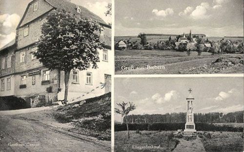 Biebern 1932 (Gasthaus Sehn)