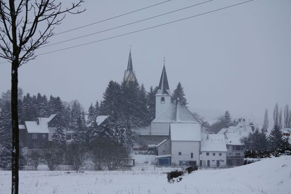 Biebern im Winter