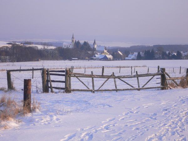 Biebern im Winter