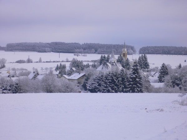 Biebern im Winter