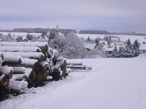 Biebern im Winter